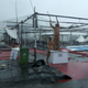 Damage from heavy rains and winds due to Cyclone Tauktae in Mumbai